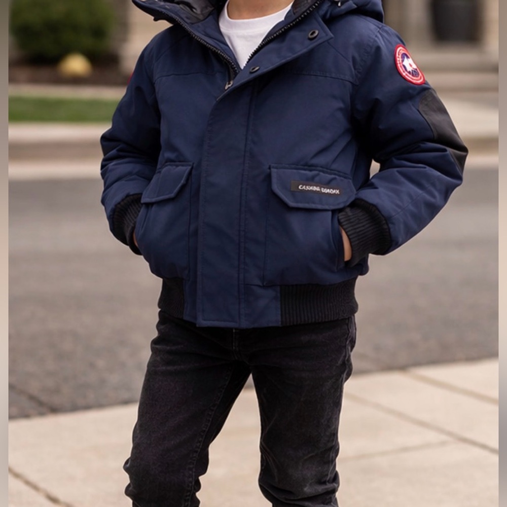 Canada Goose Kids Bomber Jacket – Navy – XS / TP – New With Tags